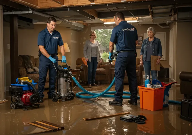 Basement Water Extraction and Removal Techniques process in Deatsville, AL