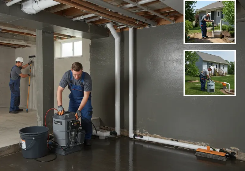 Basement Waterproofing and Flood Prevention process in Deatsville, AL